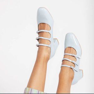 INTENTIONALLY BLANK Piano Heels Sky 10 SOLD OUT Mary Janes